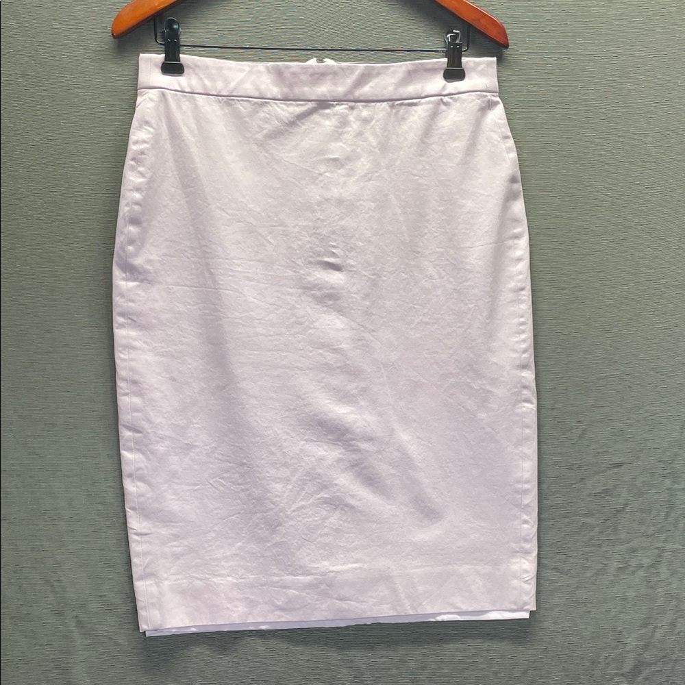 J. Crew Pink Pencil Skirt Knee-Length Workwear